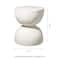 Glitzhome® 18" Multi-Functional Terrazzo Garden Stool